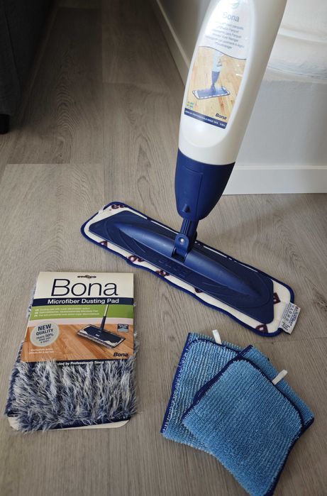 Esfregona BONA Mopa com spray integrado