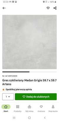 Płytki podłogowe Medan Grigio 59,7x59,7