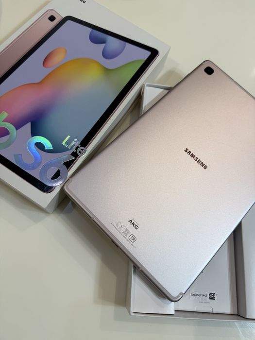 Планшет+чохол оригінал Samsung Tab S6 Lite,рожевий