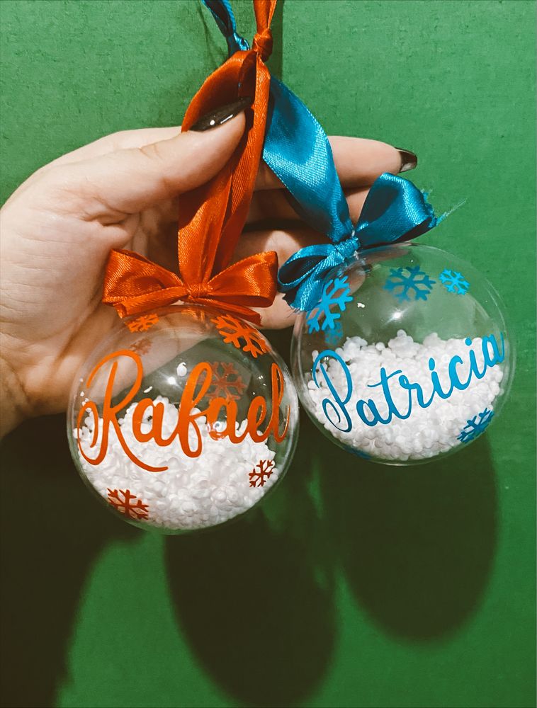 Bolas de Natal Personalizadas