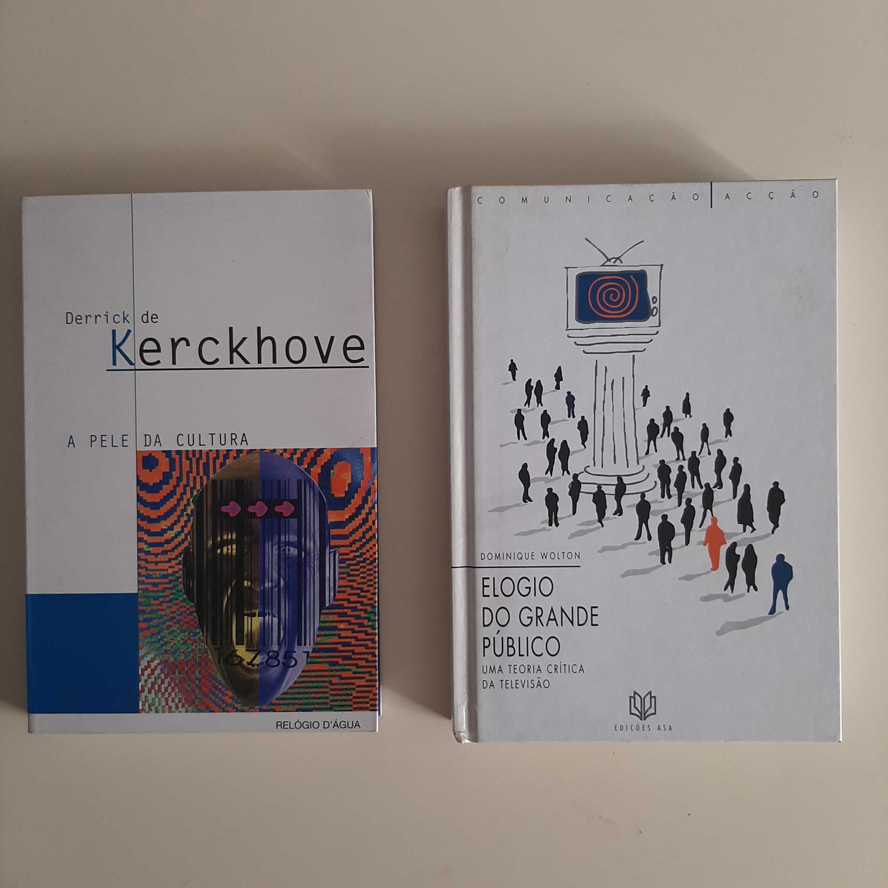 Livros sobre teoria da comunicação, media, jornalismo e internet