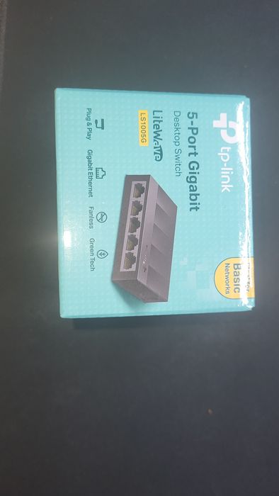 TP-Link switch 1Gb 5portas LS1005G