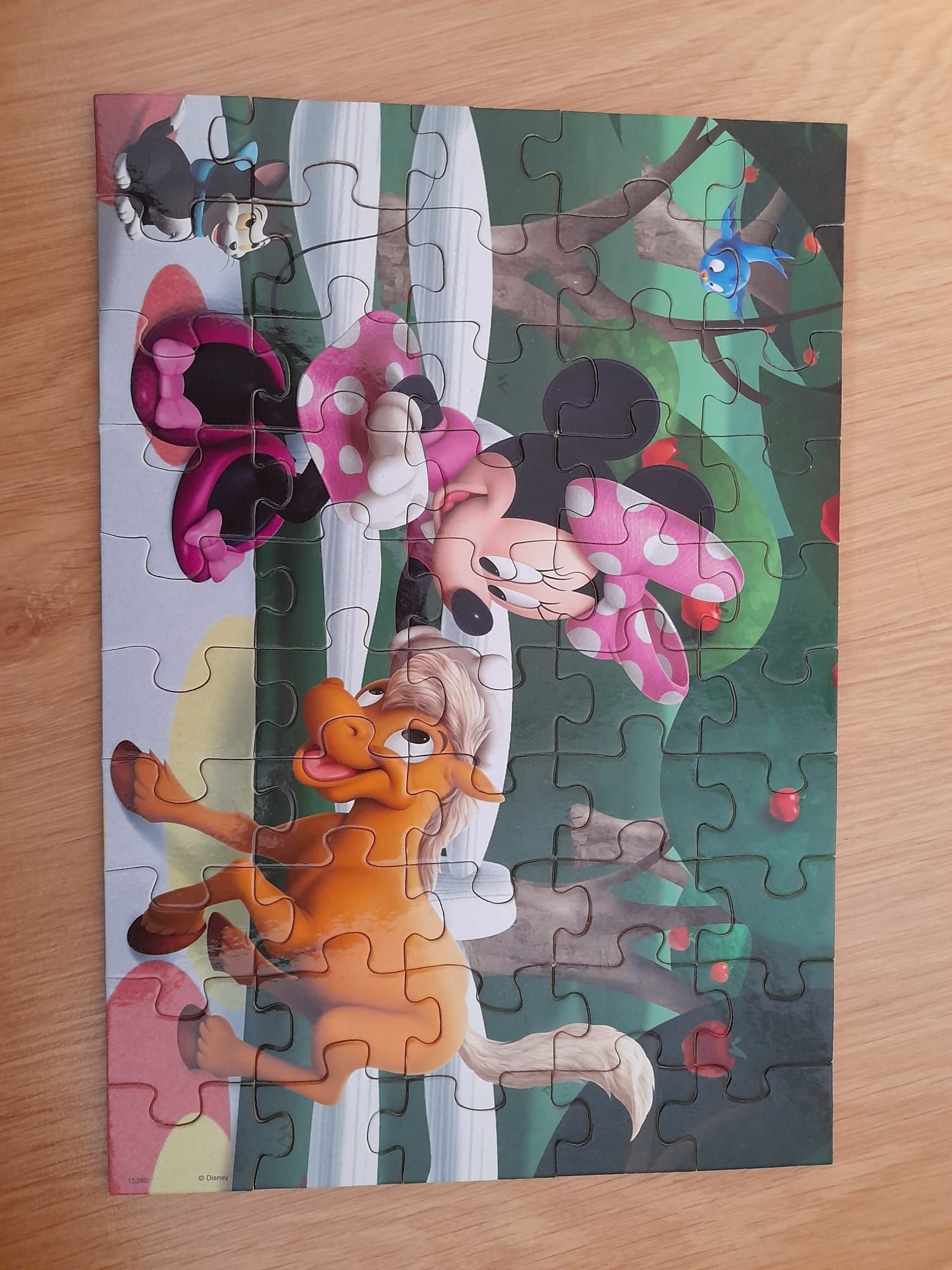 2 puzzles Minnie e Margarida para 5+ em ótimo estado