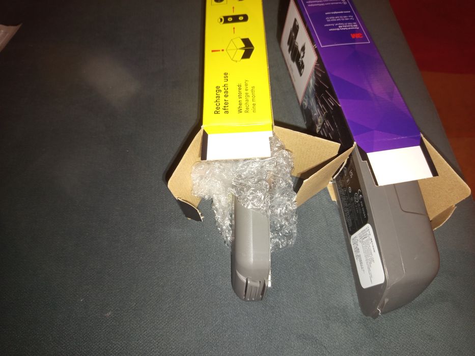 Baterias Adflo para ventilador.