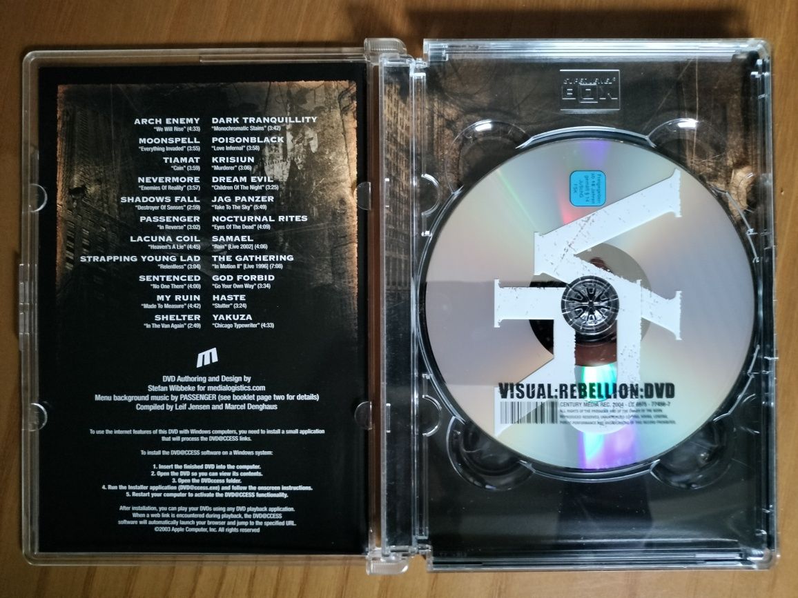 Century Media - Visual Rebellion DVD