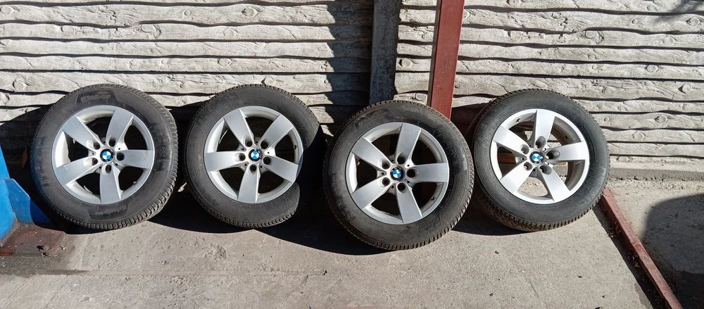 Koła z oponami zimowymi BMW E60 225/55/16