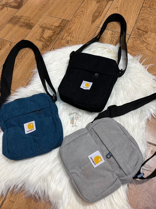 Сумка через плече CARHARTT | вільветова carhartt | барсетка кархартт