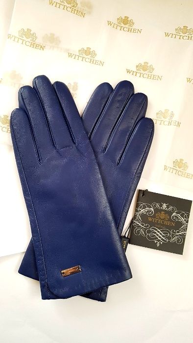 WITTCHEN rękawiczki damskie ocieplane rozmiar S (kolor: niebieski)