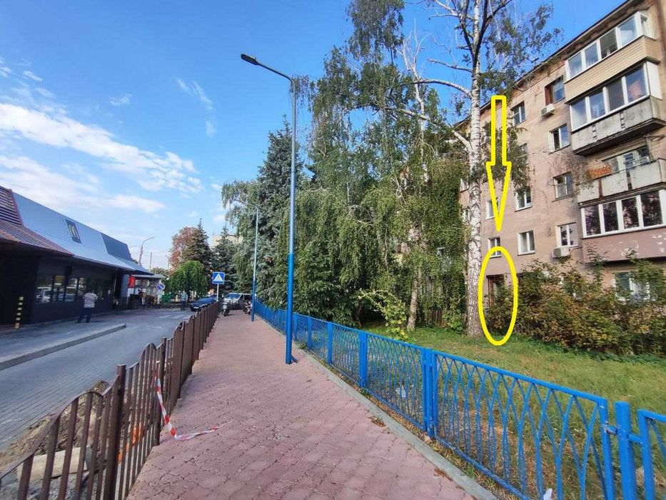 Квартира під комерцію біля McDonald’s
