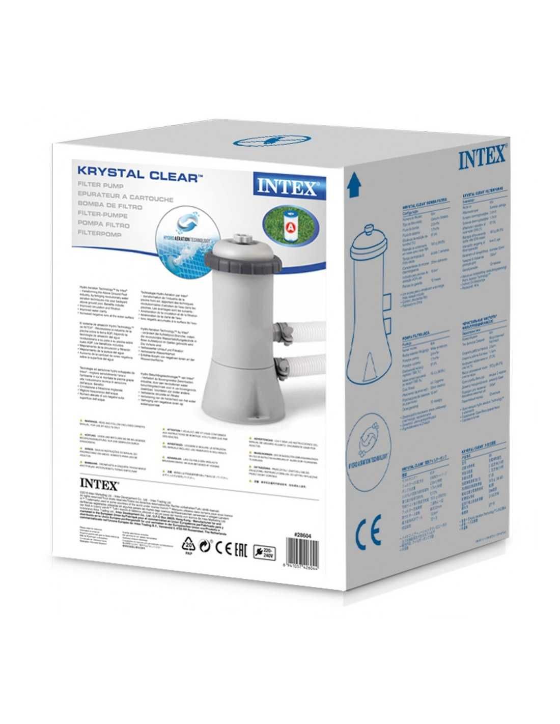 Bomba de Cartucho INTEX 2.006 l/h com Filtro Tipo A