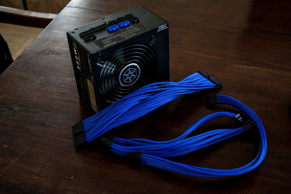 Cabos Sleevados Premium para Computador (LER DESCRIÇÃO)