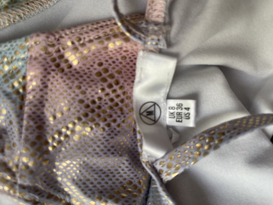 Купальник цельный переливающийся