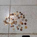 Moedas antigas várias países
