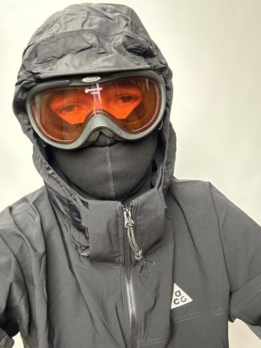 Nike ACG Cordura Goretex ветровка куртка курточка вітровка черная Л М