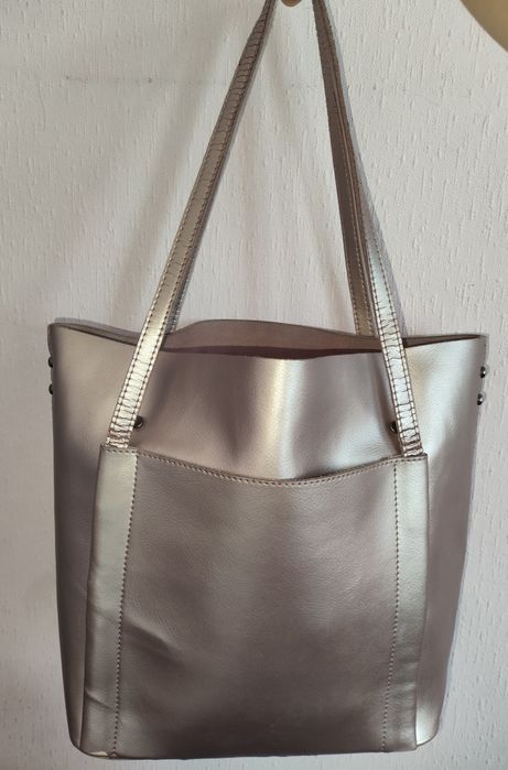 Сумка из натуральной кожи р. 30*28*13 см