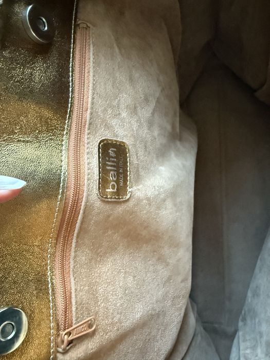 Ballin torebka shopper shopperka duża skóra  lekka tote bag na ramię