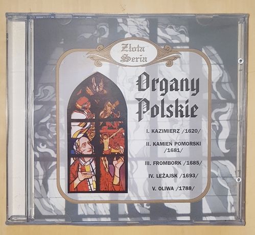 Nowa (w folii) płyta cd "Organy Polskie" z kolekcji "Złota Seria".
