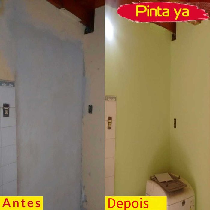 Pintura de casas e lojas