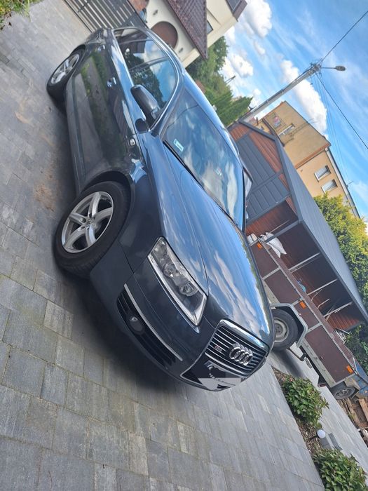 Audi a6 c6 kombi manual skóry