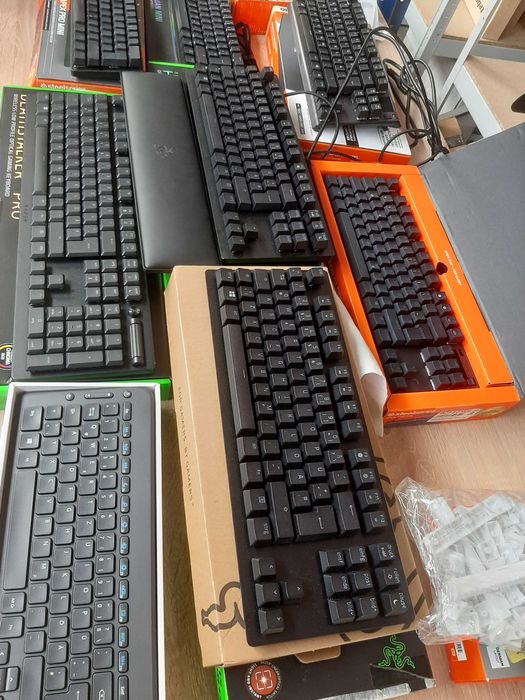 Тільки ОПТ / Клавіатури з Європи Razer Microsoft  SteelSeries