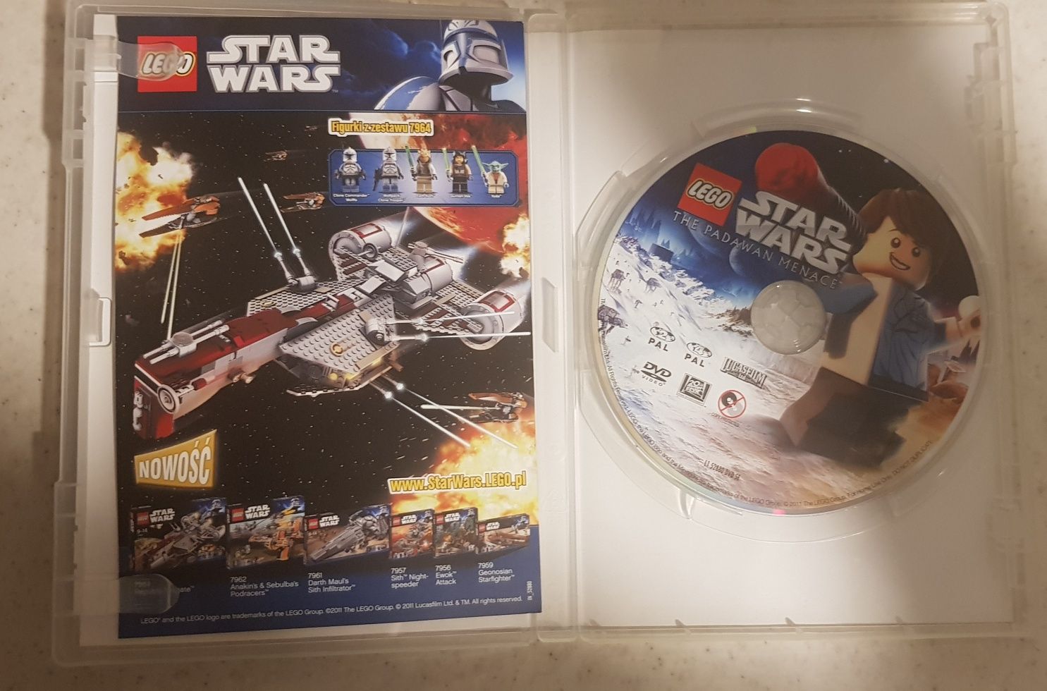 Lego Star Wars Padawanskie Widmo DVD