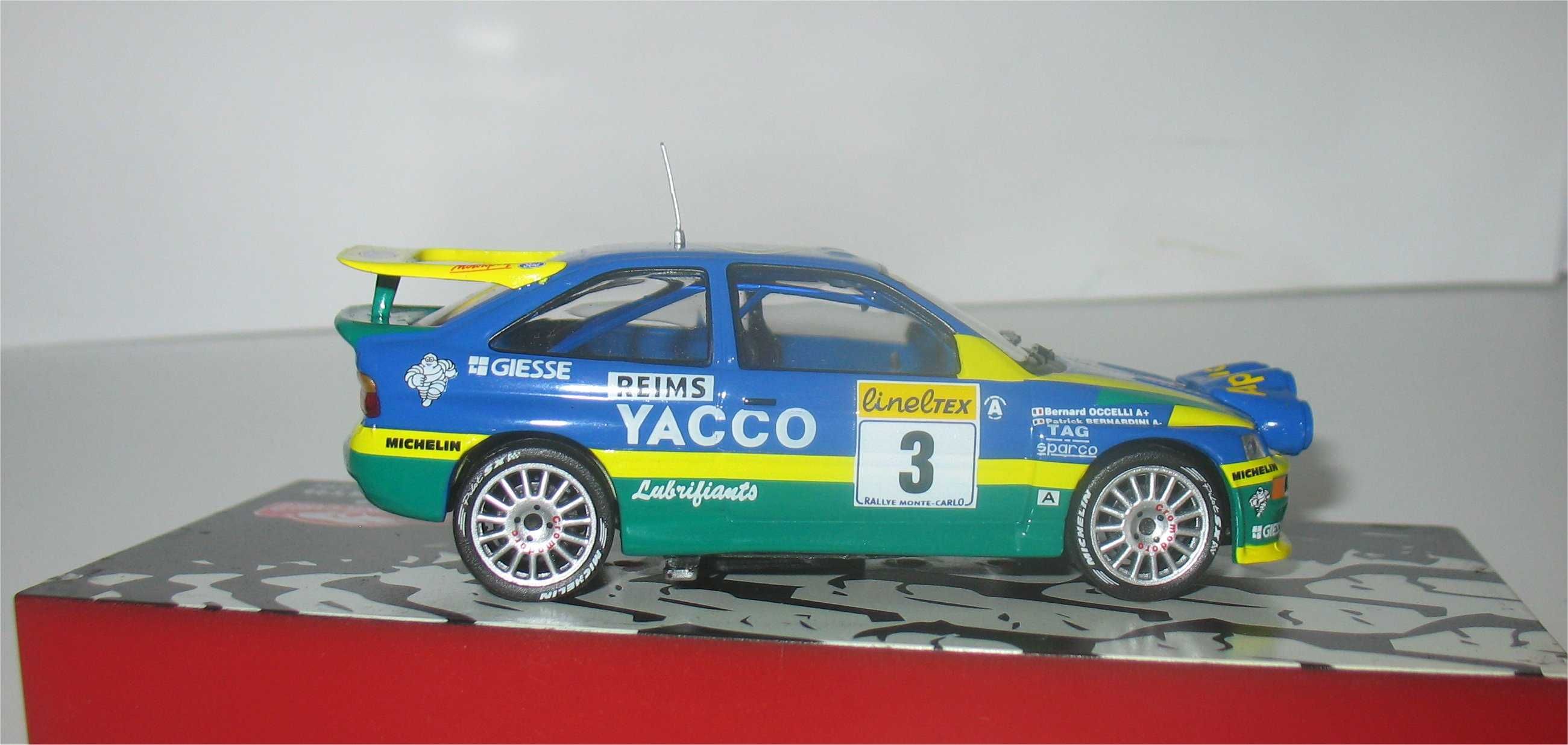 Ford Escort RS Cosworth -Vencedor Rally Monte Carlo 1996 -P Bernardini