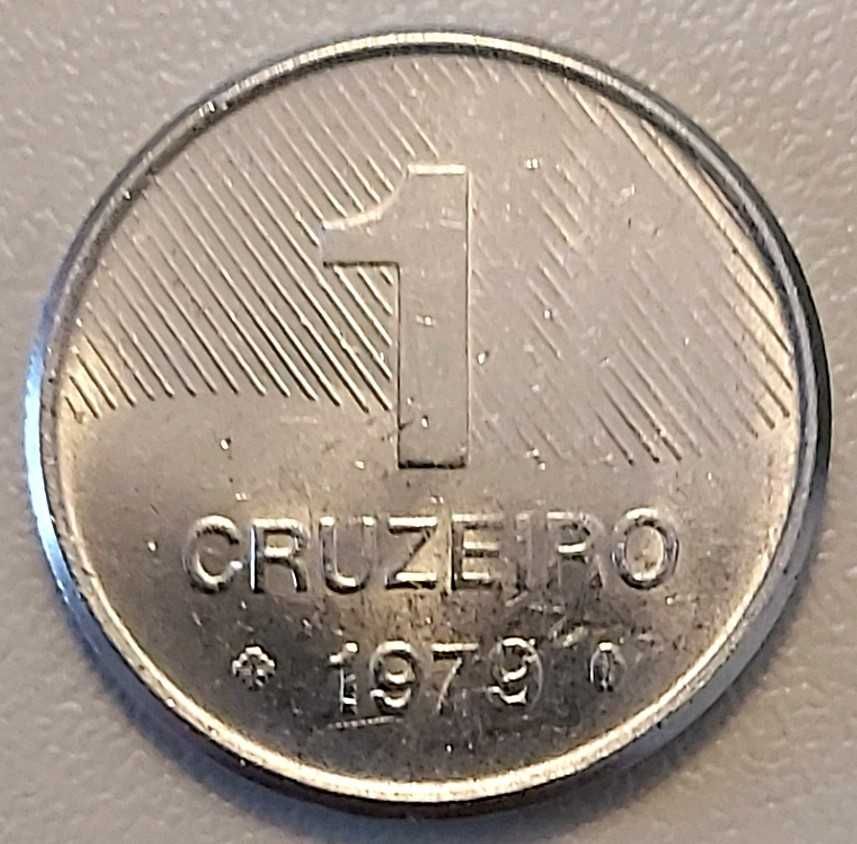 1 Cruzeiro de 1979, do  Brasil, antiga e rara