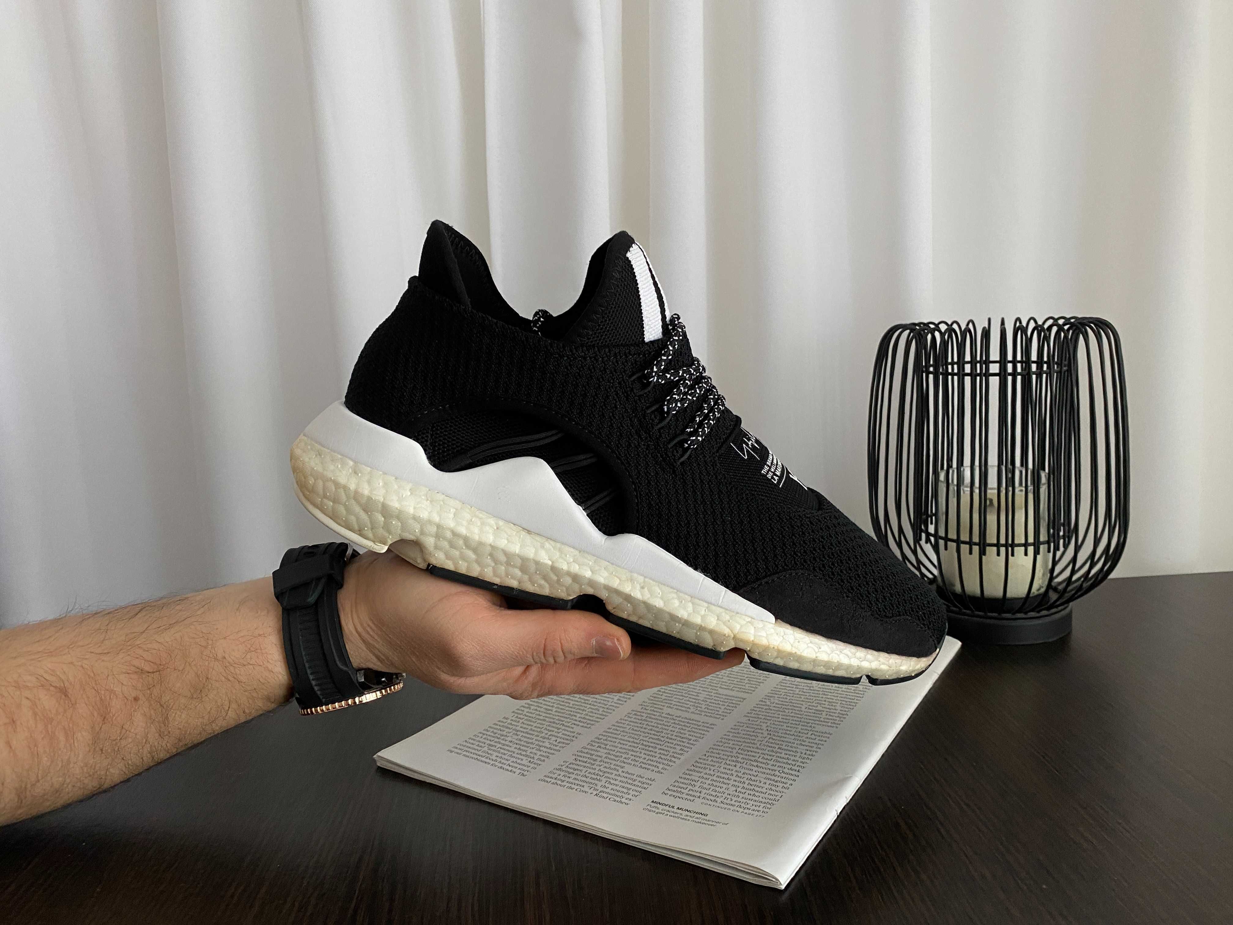 Кросівки Adidas Y-3 Yohji Yamamoto Saikou Core Black (Оригінал, 42 р).