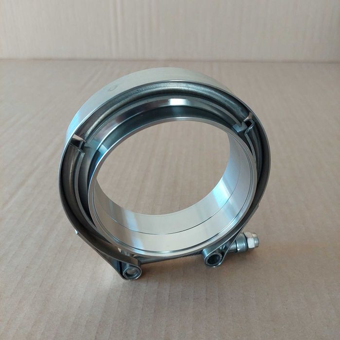 89mm - Braçadeira Escape V band Inox