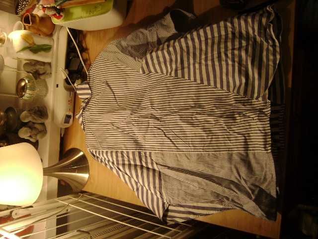 Starocie z PRL - Moda = Bluzka damska RETRO z czasów PRL XL na 170 cm