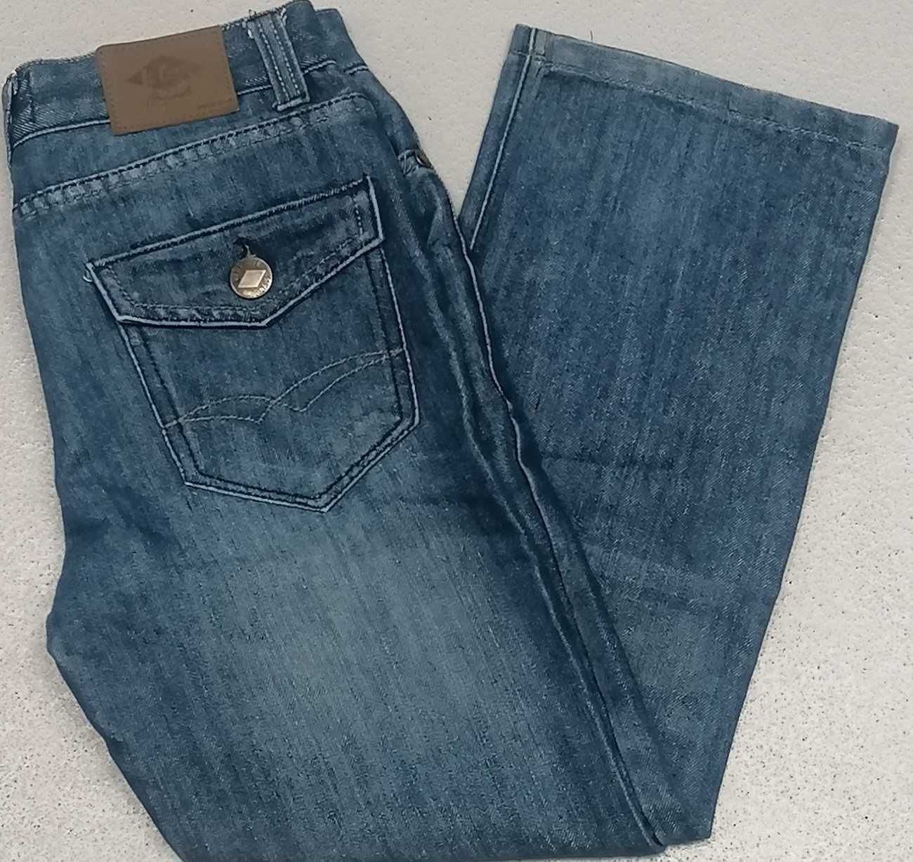 R) LEE COOPER SPODNIE jeansowe  dziecięce Roz. 7/8 Lat