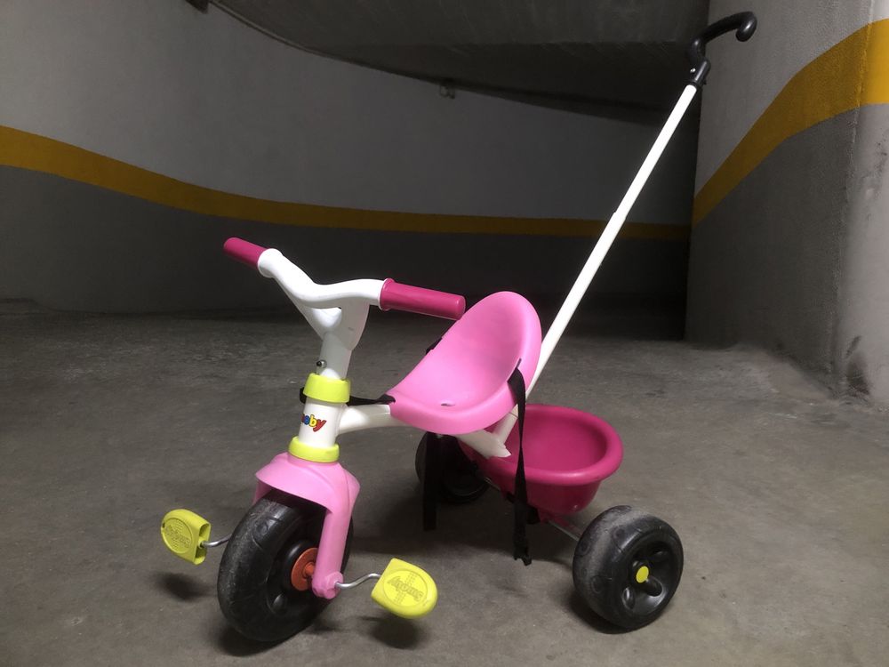 Triciclo com pedais Criança/Bebé com Cinto de Segurança