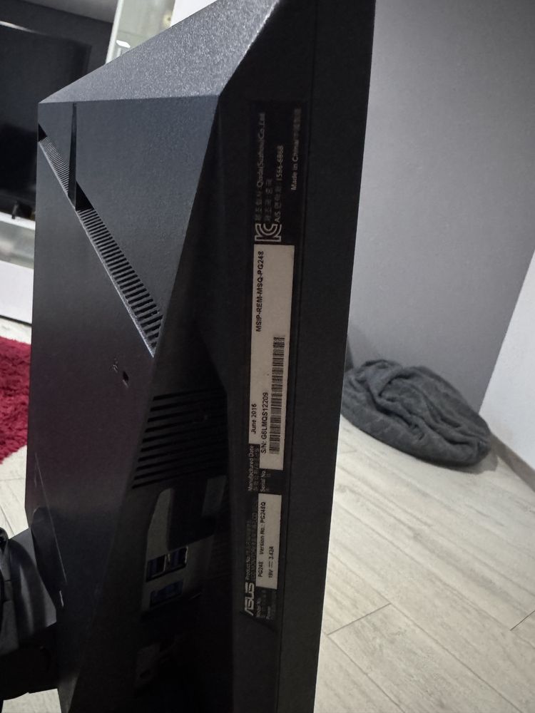 Asus Rog Swift PG248Q, 180 Гц, G-SYNC