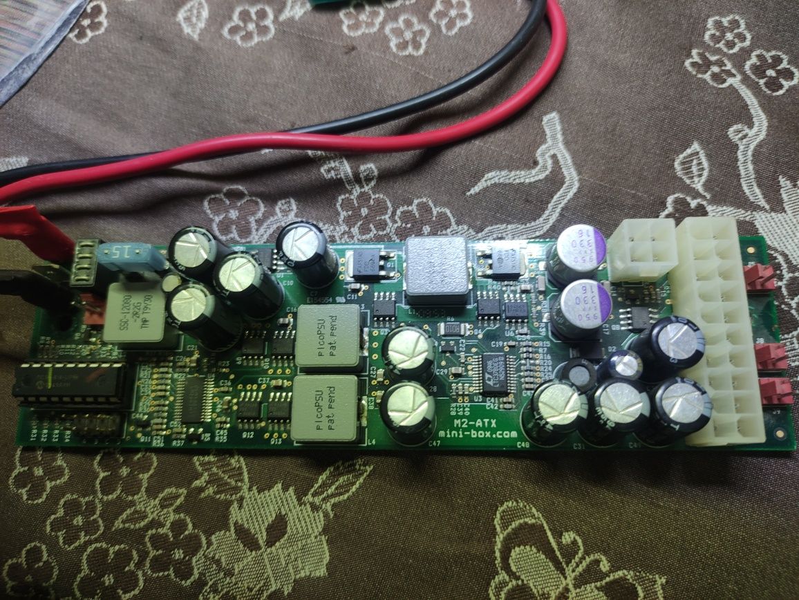 Блок питаня для car pc M2-ATX mini.
