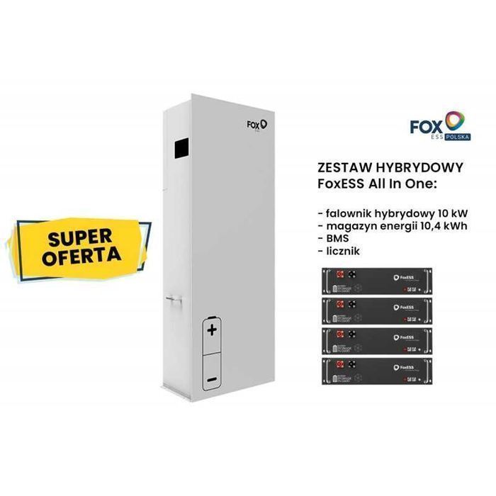 Fotowoltaika 10 Kw + Magazyn energii  10 KW montaż na gruncie, raty