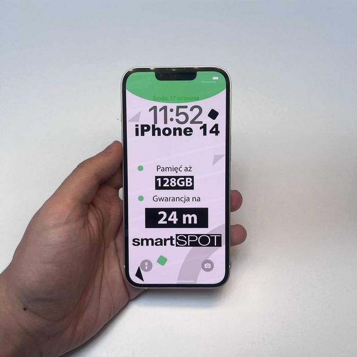 iPhone 14 128GB Blue | 10 rat 0% | gwarancja 24 msc.