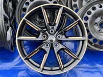 Диски R18 5 x114,3 Borbet LX18 BLACK GLOSSY GOLD SPOKE