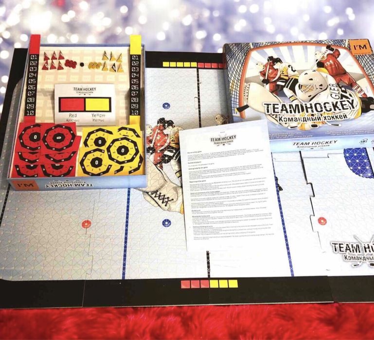 Настольная Игра  «Командный хоккей».Для улучшения отношений в команде