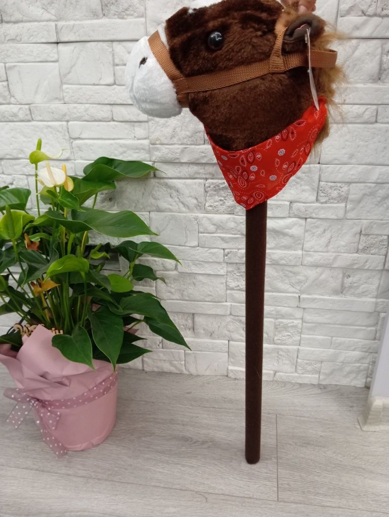 Nowy hobby horse głowa konia na kiju