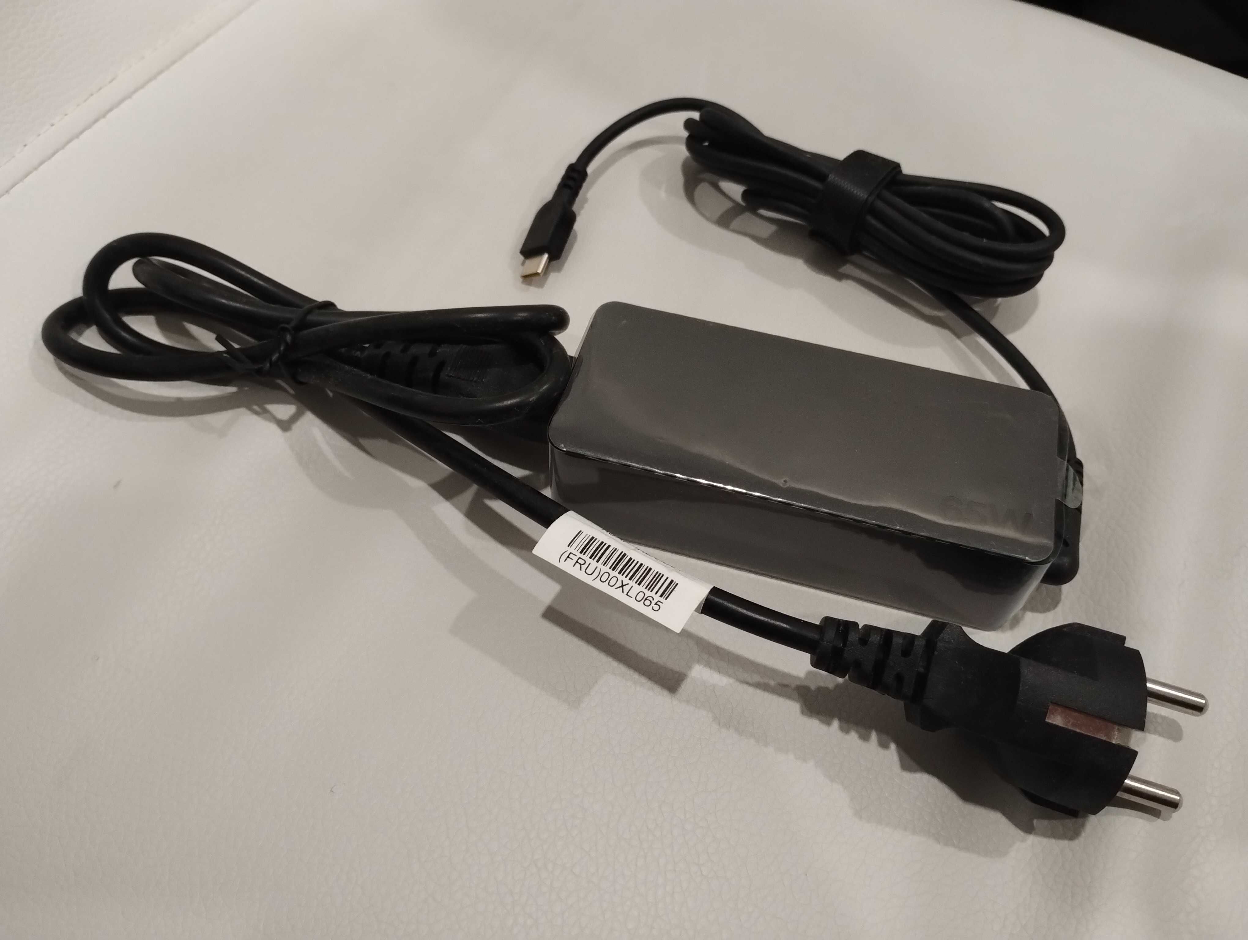 Carregador Lenovo 65w | Proprietário ( ficha amarela) l Usb-C (Und.)