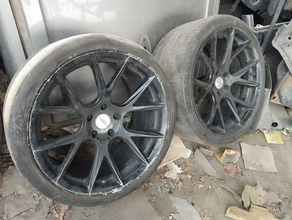 5x114,3 r20 Vossen разноширокие диски оригинал