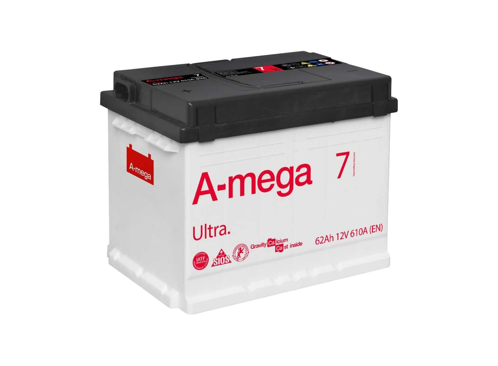 Akumulator Amega Ultra 7 62Ah 610A KIELCE