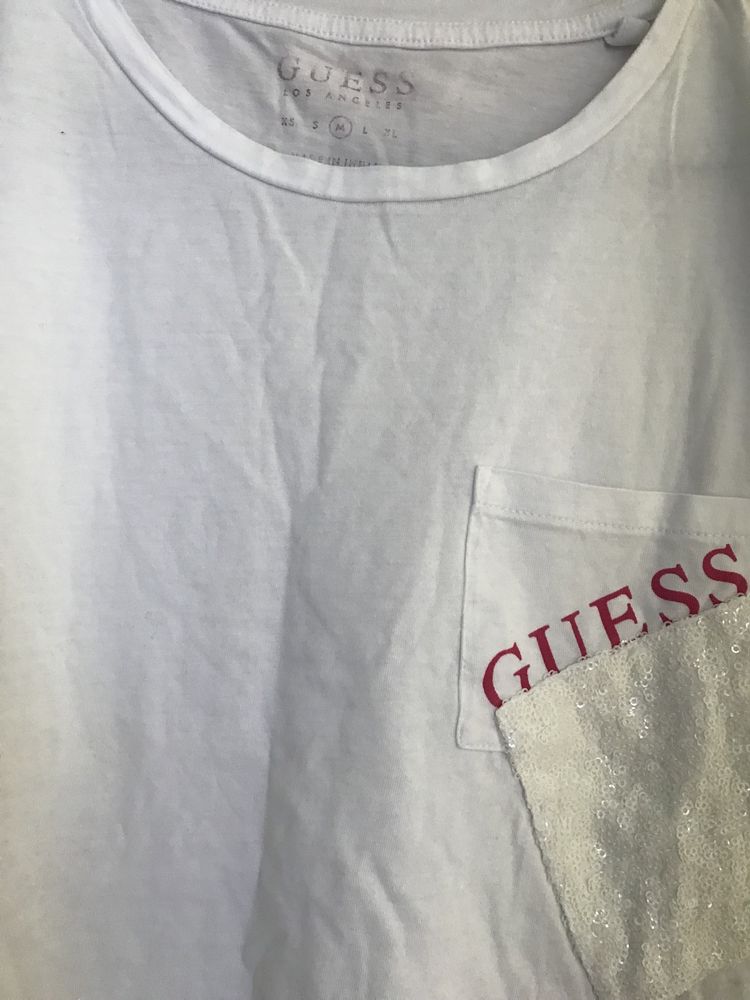 Koszulka Guess biala