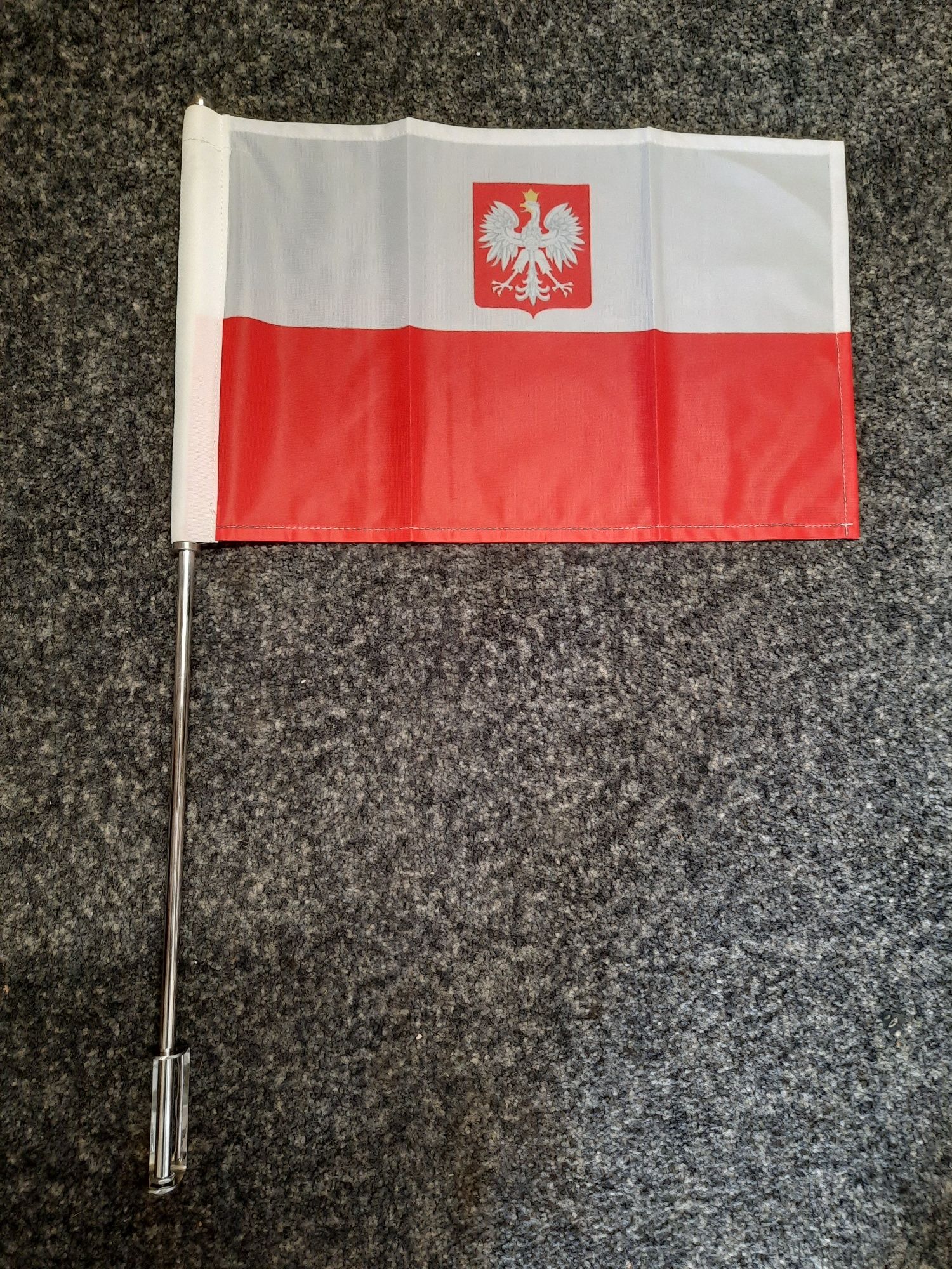 Maszt motocyklowy flaga Polska