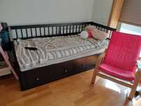 Cama Dupla 2 gavetas