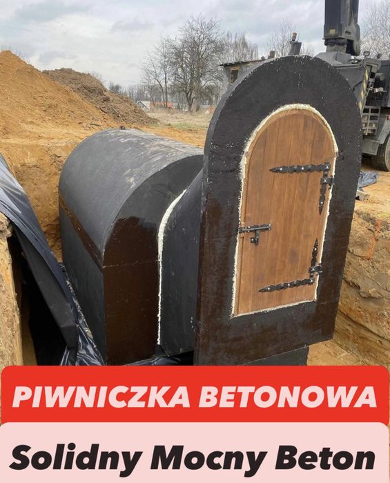 Piwnica Betonowa z Montażem Ziemianka Bunkier Ogród Cala Polska