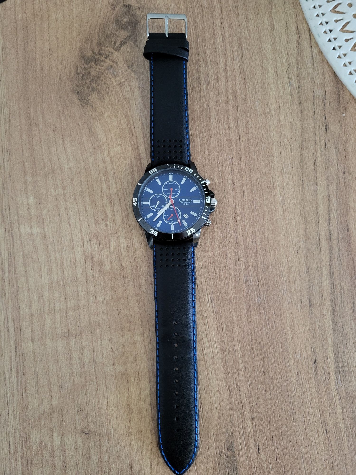 Zegarek męski Lorus, nowy pasek i bateria!