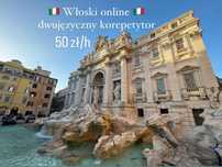 Włoski online - dwujęzyczny korepetytor