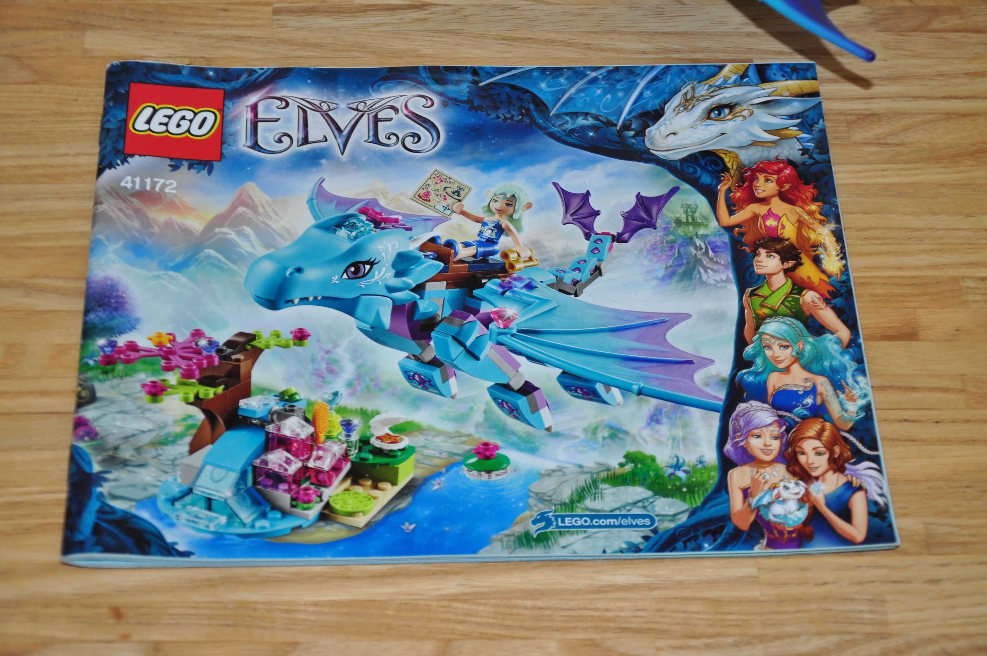 Z0198. Zestaw LEGO Elves 41172-1 Przygoda Smoka Wody