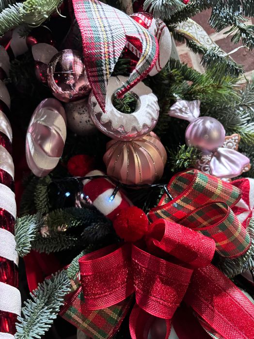 Гірлянда різдвяна для дверей камінів